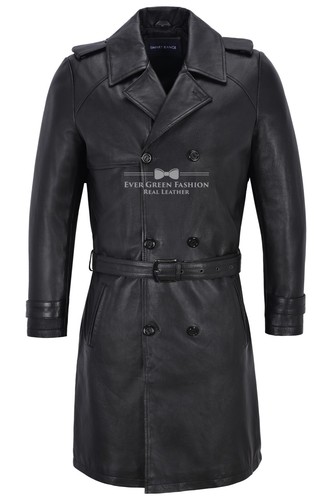 Mens knee length leather - knee,