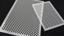 Small Squares Pattern Stencils