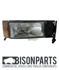 "FITS IVECO EUROCARGO (PLASTIC BUMPERS) MANUAL ADJUST HEADLAMP DRIVER SIDE RH