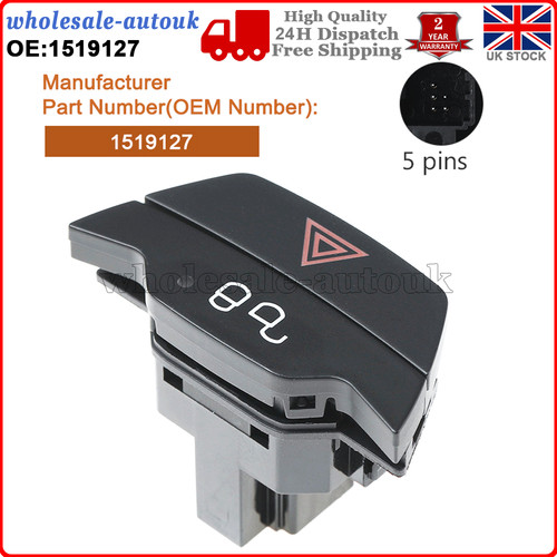 Hazard warning light switch - hazard,