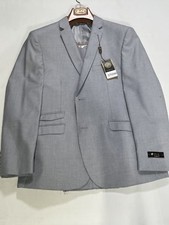 Mens P&L Slim Fit Gray Suit
