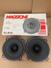 MAGSTONE 130mm 25W NEW OLD STOCK DUAL CONE CLASSIC CAR SPEAKERS-MINI-FORD-BMW