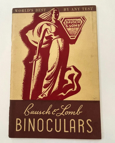 1939 catalog bausch lomb - "bausch,