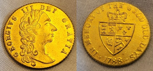 1788 english coin king - 1788,