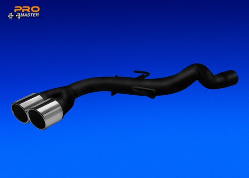 Exhaust silencer straight pipe - straight,