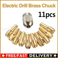 Brass drill chuck collet - brass,