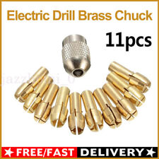 11 x Brass Drill Chuck Collet