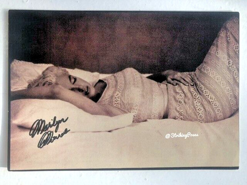 1980s marilyn monroe postcard - marilyn,