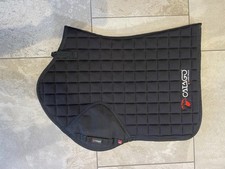 Catago Fir-Tech Jump Saddle Pad - Black/17”