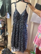 Eliza J Blue Dress With