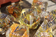 DnD Dice Set 7 Polyhedral Dice