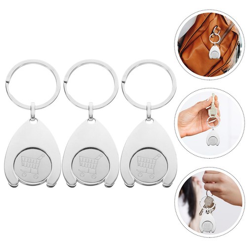 Pcs shopping trolley token - , 3