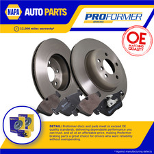 2x Vented Brake Discs and Pads