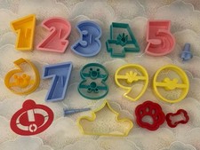 Disney Cookie Cutters & Embossers Numbers 0-9 Cake Biscuit Baking & Decoration