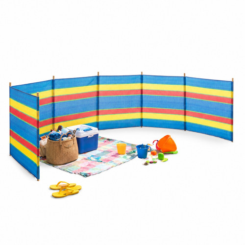 Tall wooden windbreak 8 - xl,