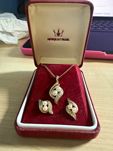 Newquay pearl gold plated - newquay,