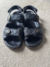 CHANEL Black Leather Dad