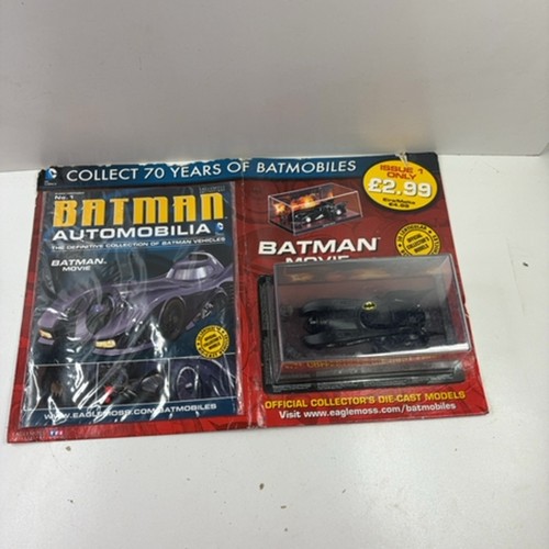 Eaglemoss batman automobilia - batman,