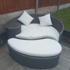Outdoor Lounging Double Bed