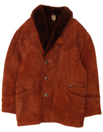 Vintage mens shearling jacket - vintage,
