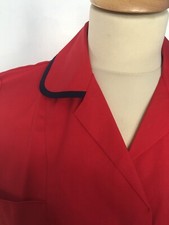 Ladies Nurse  Red Tunics Sizes 6 - 36  Nursing, Carer, NHS Uniform