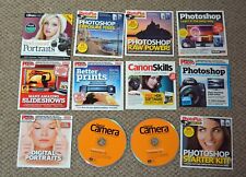 12 Digital Photoshop Canon Skills RAW Portraits etc cover software discs