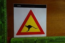 Old Sticker 80/90s (f Vintage) Motorhome, Caravan? Kangaroo