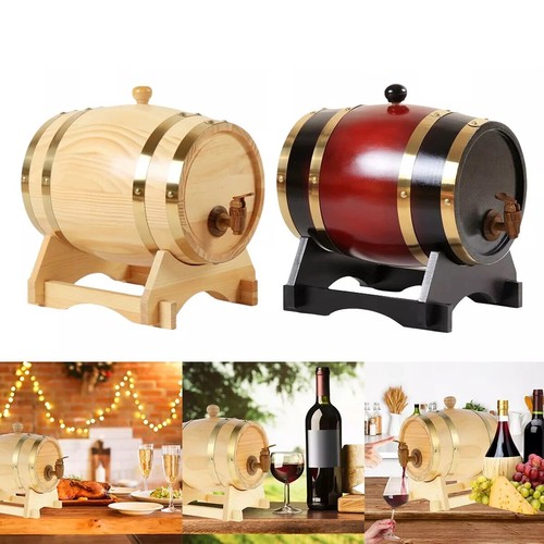 Oak wooden wine barrel - oak, whiskey