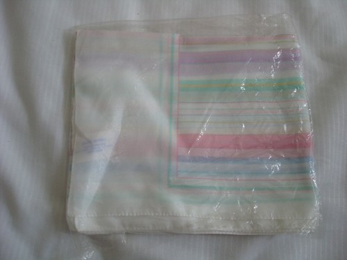 Vintage avon striped scarf - avon,