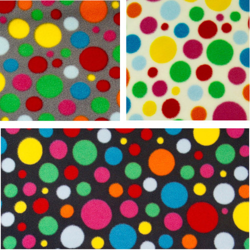 Polar antil pil fleece fabric - polar,