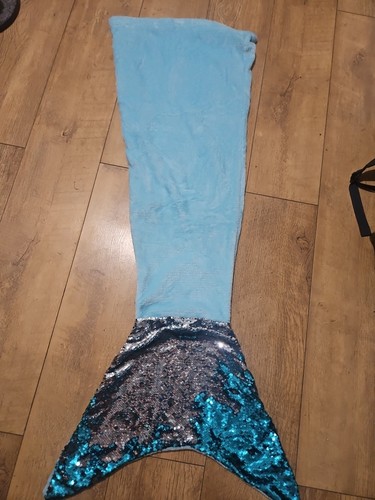 Girls blue mermaid blanket - girls,