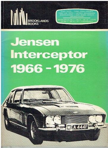 Jensen interceptor cabrio - jensen, gt