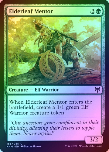 Elderleaf mentor foil - mentor, (165)