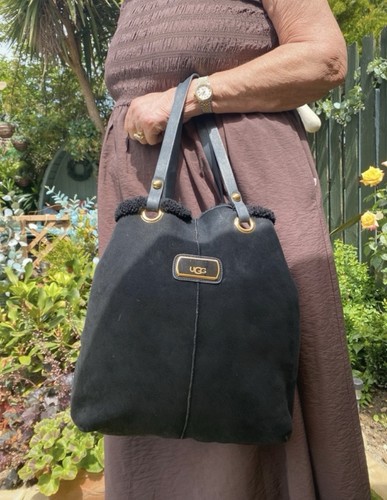 Ugg small suede - small, tote