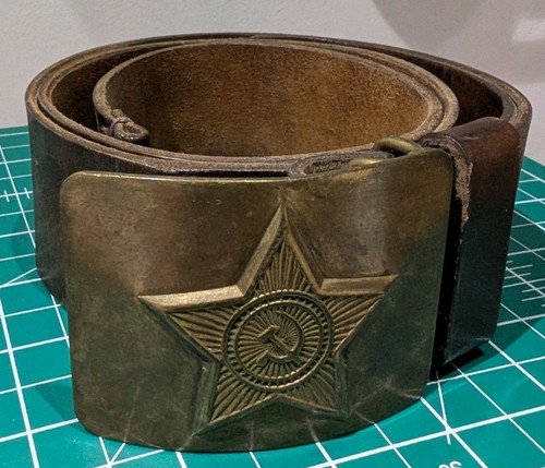 Vintage soviet army brown - soviet,