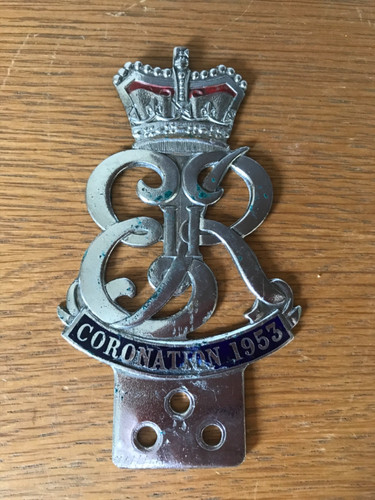 Vintage coronation 1953 - coronation, chrome