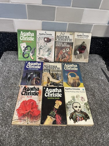 Agatha christie paperback book - agatha,