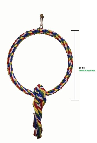 Coloured ring rope - coloured,