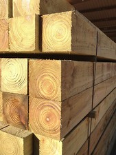 75 x75 /  3" x 3" Tanalised Timber Fencing Post Fence