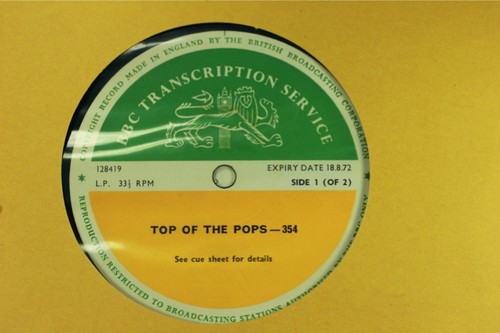 Bbc 354 transcription disc - bbc,