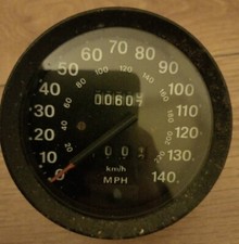 Vintage Lotus Excel 503 - 140 MPH Manual Speedometer - 1979