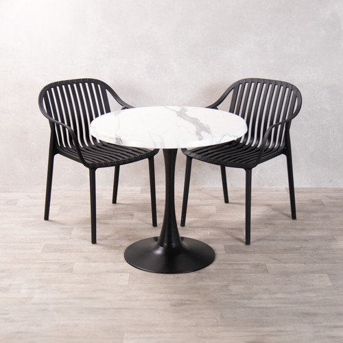 Outdoor restaurant table set - table,