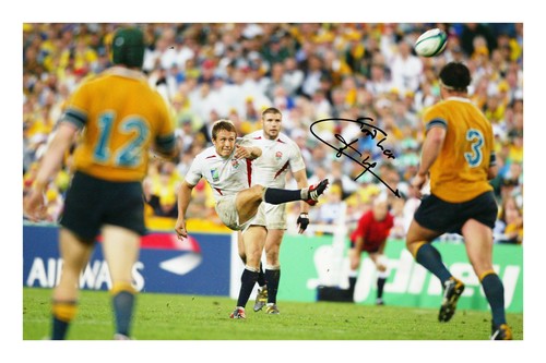 Jonny wilkinson signed - wilkinson, a4