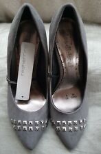 REDHERRING DEBENHAMS ladies womens grey pointed shoes Size 3 EU 36 wide