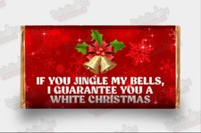 Rude Christmas Funny Chocolate