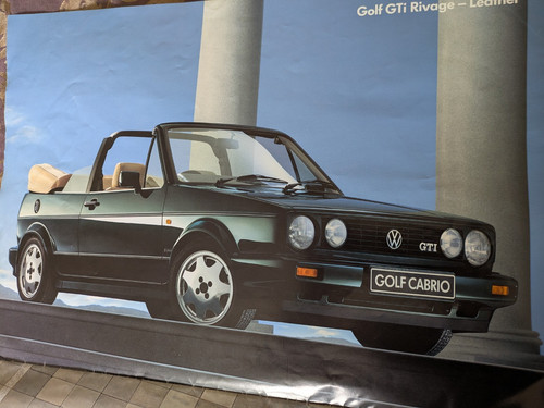 Rare golf mk1 cabriolet - rare, vw