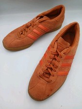 Adidas Tobacco Fox Red Orange Size 8 42 Mens Trainers 2014