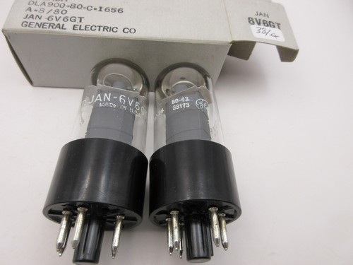 6v6gt general electric valves - electric,