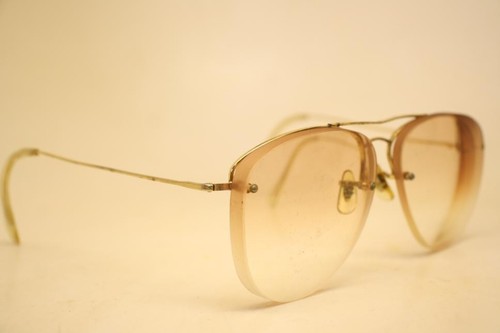 Vintage gold aviator - gold,