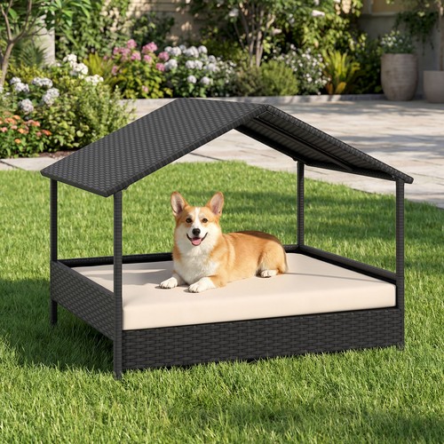 Dog house outdoor indoor with - house,